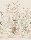 Garden of Serenity - Custom Sized Wallpaper Mural (per m2) - Eggshell