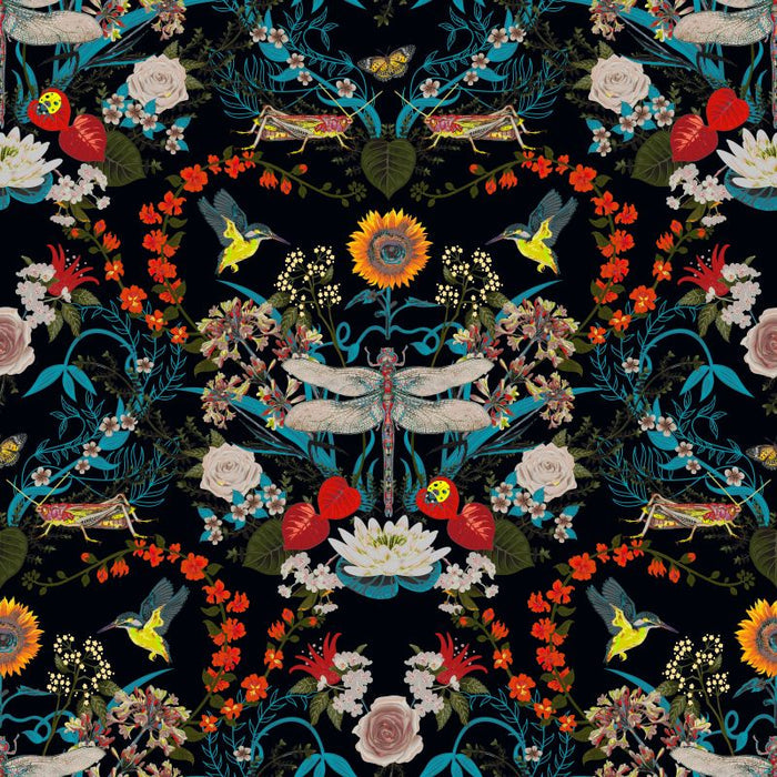 Dragon Fly Velvet - Jet