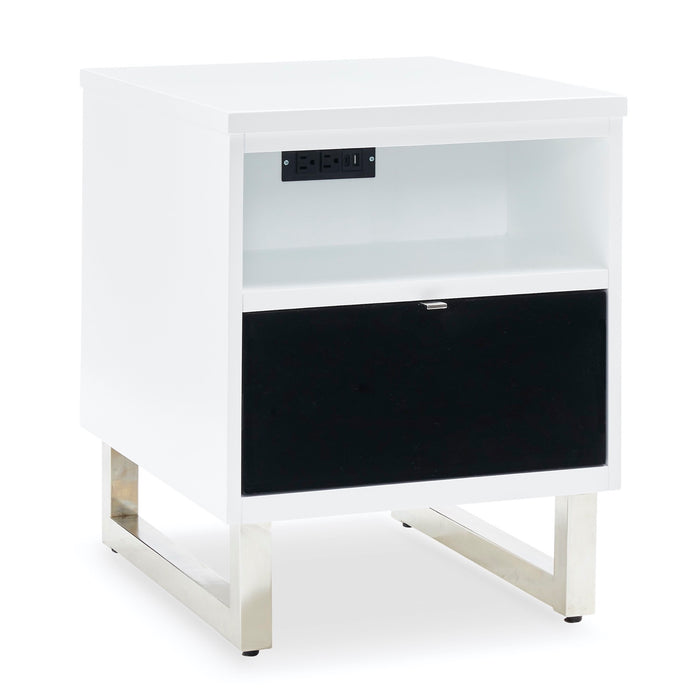 Gardoni Chairside End Table - Adams Furniture