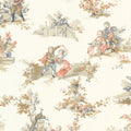 Gavotte Wallpaper - Multicolored