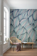 Gentle Waves - Custom Sized Wallpaper Mural (per m2)