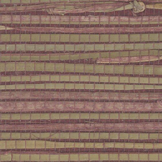 Genuine Grasscloth Wallpaper - Grape