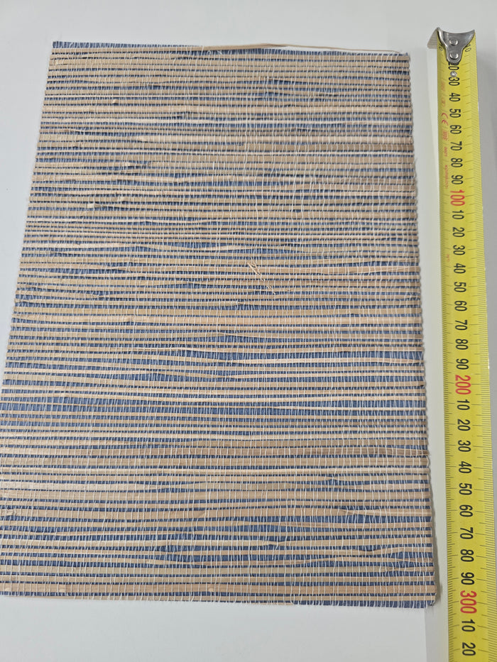 Genuine Grasscloth Wallpaper - Marine Blue