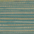 Genuine Grasscloth Wallpaper - Turquoise Blue