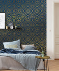 Gilded Tapestry - Custom Sized Wallpaper Mural (per m2)