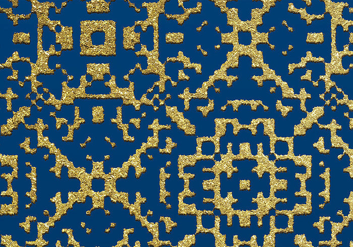 Gilded Tapestry - Custom Sized Wallpaper Mural (per m2)