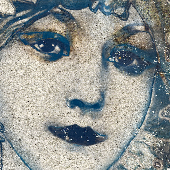 Goddess - Circular Mural - Self Adhesive