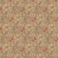 Golden Lily - Morris - Biscuit/Brick