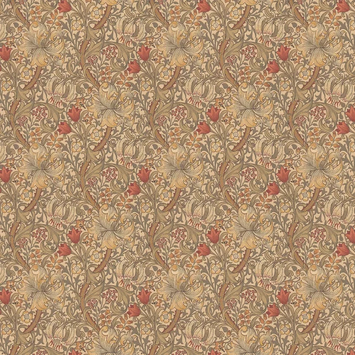Golden Lily - Morris - Biscuit/Brick