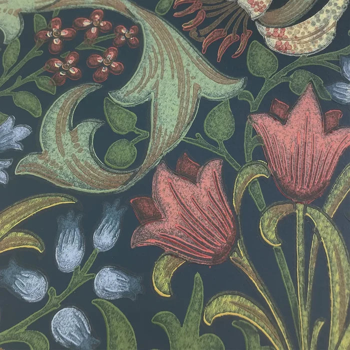 Golden Lily - Morris - Indigo