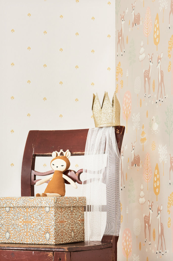 Golden Woods Wallpaper - Dusty Lilac