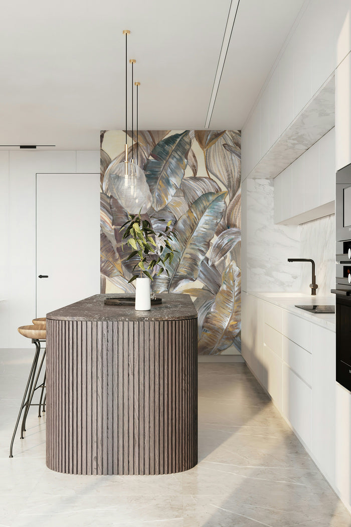Graceful Gold - Custom Sized Wallpaper Mural (per m2)