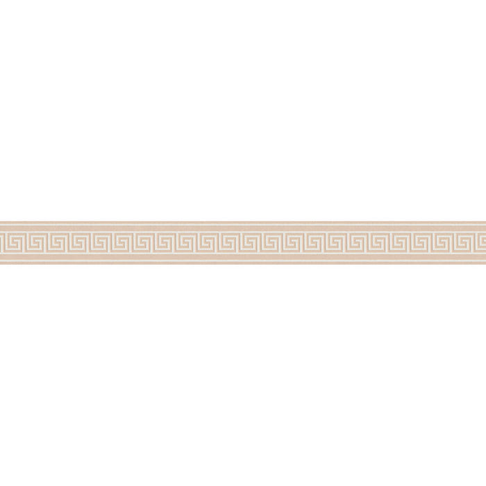 Graphic Meander Border - Beige - Self Adhesive