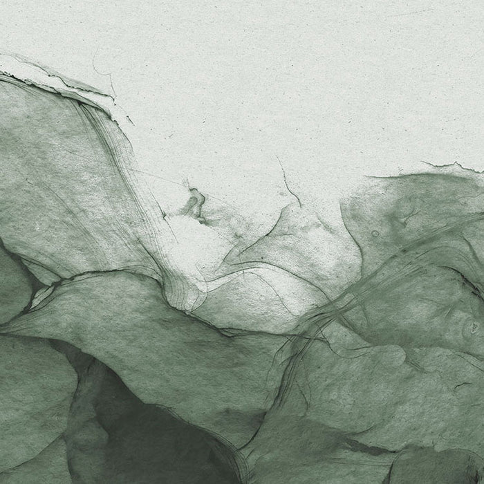 Green Dust - Custom Sized Mural Wallpaper (per m2)