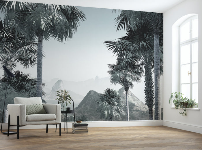 Guanabara - Custom Sized Mural Wallpaper (per m2)