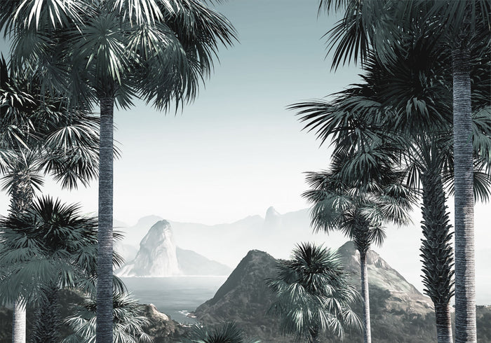 Guanabara - Custom Sized Mural Wallpaper (per m2)