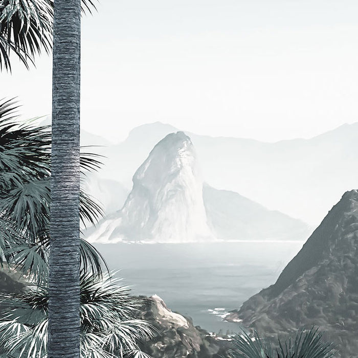 Guanabara - Custom Sized Mural Wallpaper (per m2)