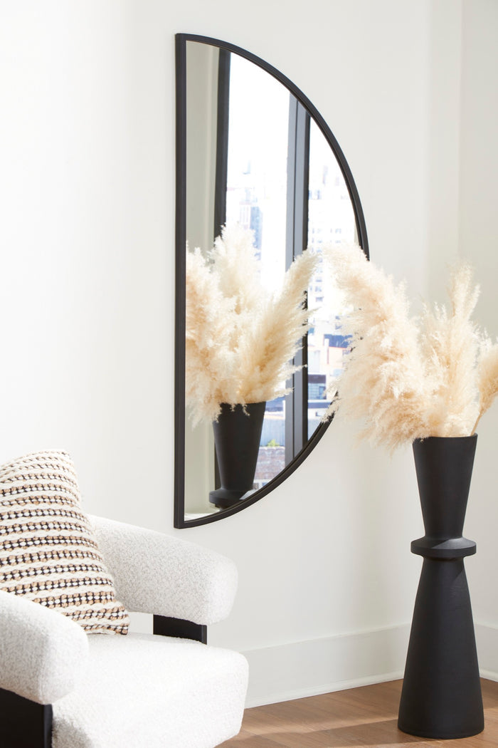 Half Moon Accent Mirror