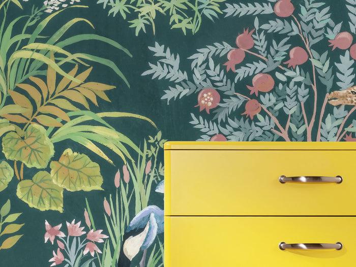Happy Jungle - Custom Sized Mural Wallpaper (per m2)