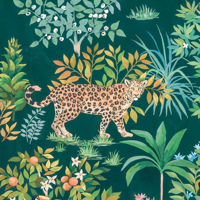 Happy Jungle - Custom Sized Mural Wallpaper (per m2)