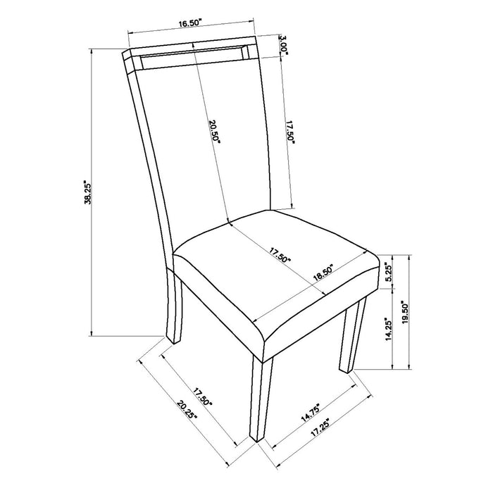Harper Dining Chair (Set of 2) - Adams Furniture