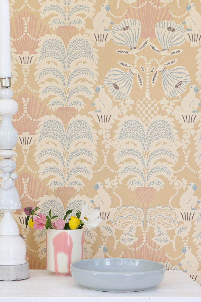 Hello Monkey Wallpaper - Lion Yellow