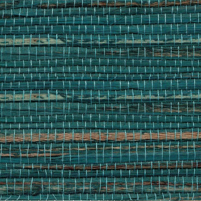 Hemp Revolution - 100% Hemp Wallpaper - Crystal Teal