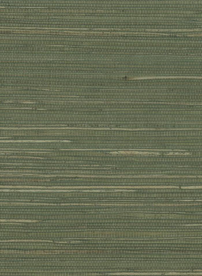 Hemp Revolution - 100% Hemp Wallpaper - Grass Green