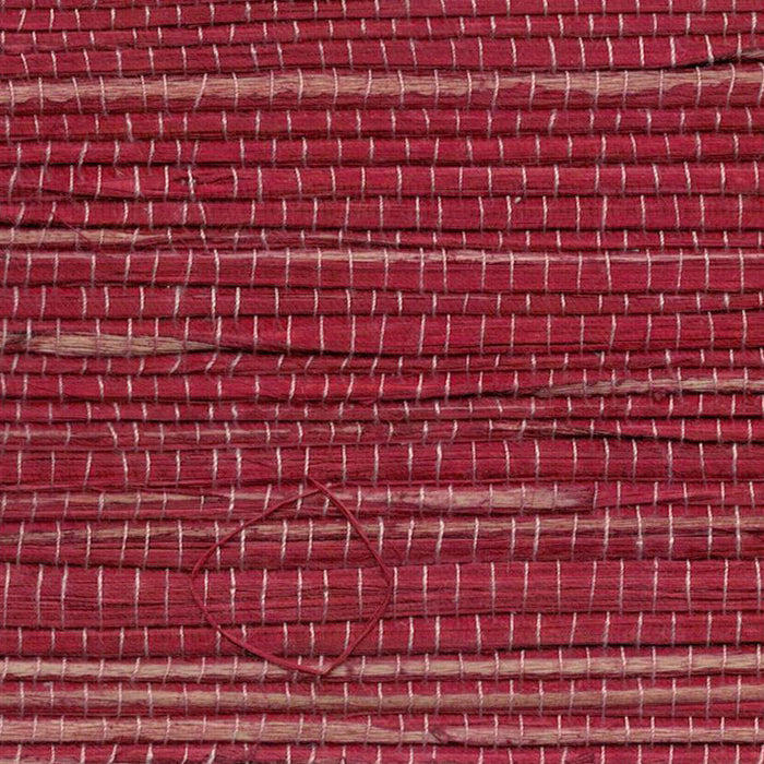Hemp Revolution - 100% Hemp Wallpaper - Rose Red