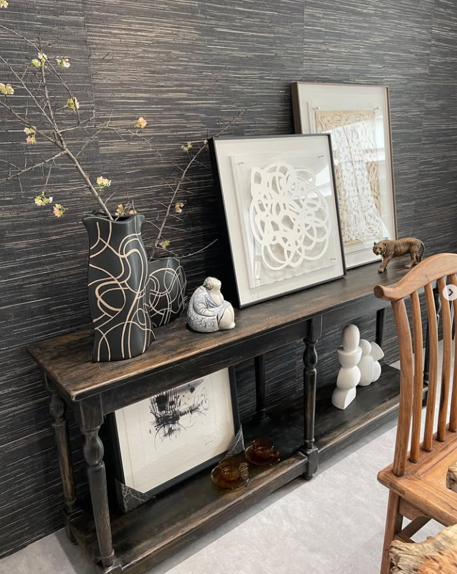 Hemp Revolution - 100% Hemp Wallpaper - Volcanic Glass
