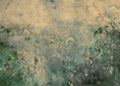 Heroidas Floral Oil Painting - Grapeleaf - Custom Sized Wallpaper Mural (per m2)
