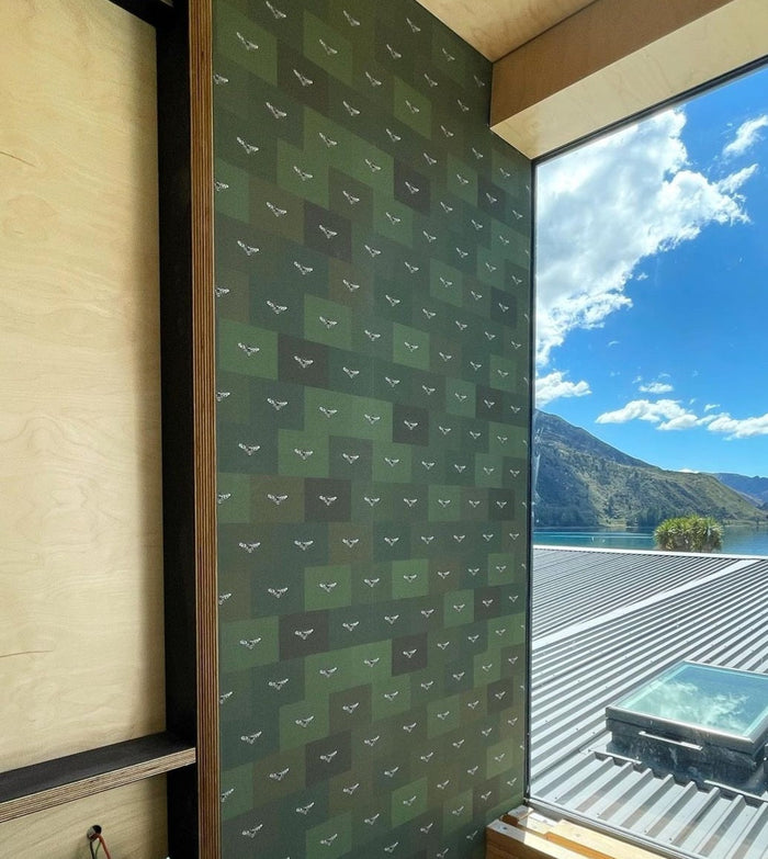Hewson Bee Wallpaper - Custom Sized Wallpaper Mural (per m2)