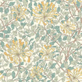 Honeysuckle Leaf Trail Wallpaper - Ohpopsi - Seafoam