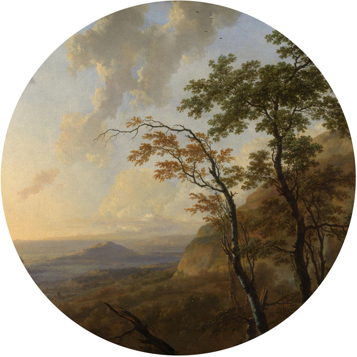 Horizon - Circular Mural - Self Adhesive