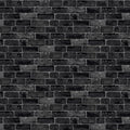 House Brick Wallpaper - Charcoal