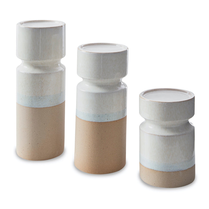 Hurston Candle Holder (Set of 3) - Adams Furniture