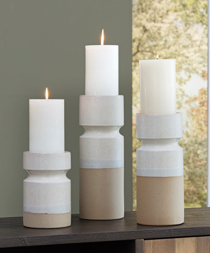 Hurston Candle Holder (Set of 3) - Adams Furniture