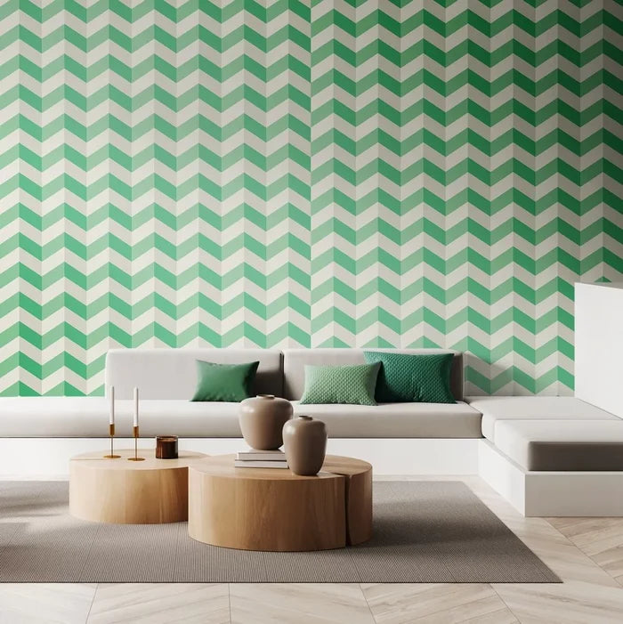 Illusion Chevron - Ohpopsi - Jade Twist
