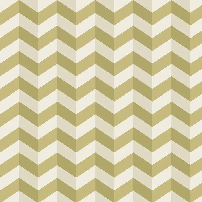 Illusion Chevron - Ohpopsi - Olive Twist