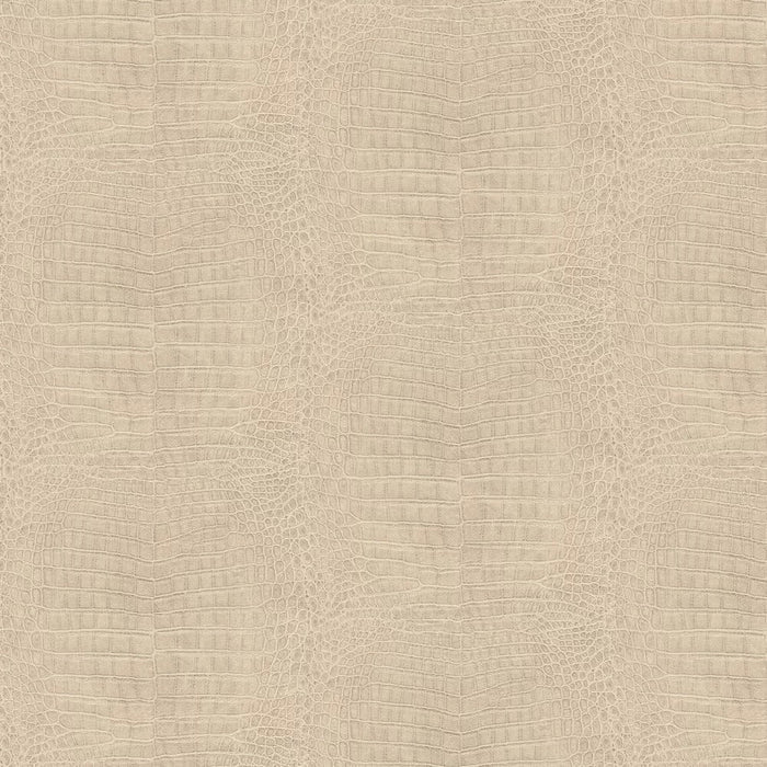 Imitation Crocodile Leather Wallpapers - Beige Shimmer