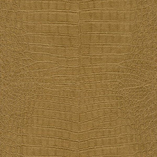 Imitation Crocodile Leather Wallpapers - Gold