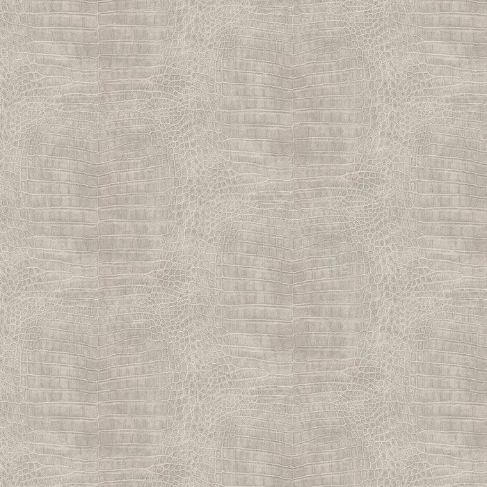 Imitation Crocodile Leather Wallpapers - Light Grey