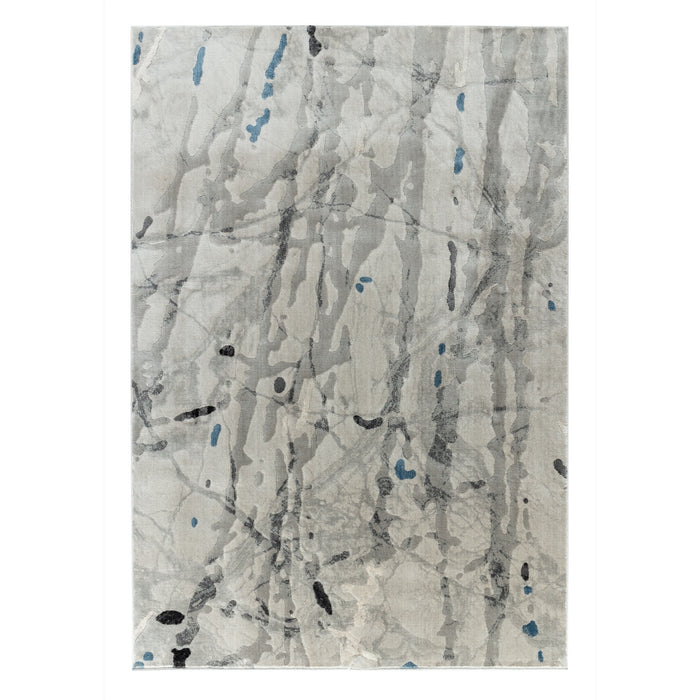 Impression 5x8 Grey Area Rug - Adams Furniture