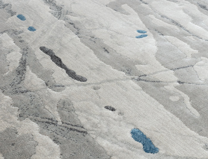 Impression 5x8 Grey Area Rug - Adams Furniture