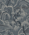 Indigo Garden Wallpaper - Blue/Beige
