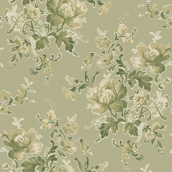 Ingeborg Wallpaper - Green