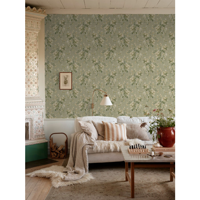 Ingeborg Wallpaper - Green