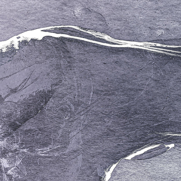 Ink Blue Fluid with Gold - Custom Sized Wallpaper Mural (per m2)