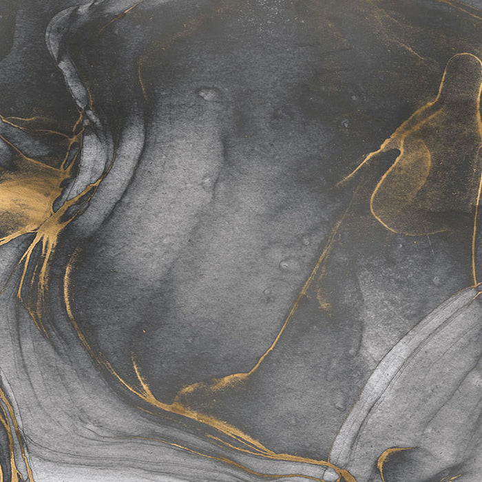 Ink Gold Flow - Custom Sized Mural Wallpaper (per m2)