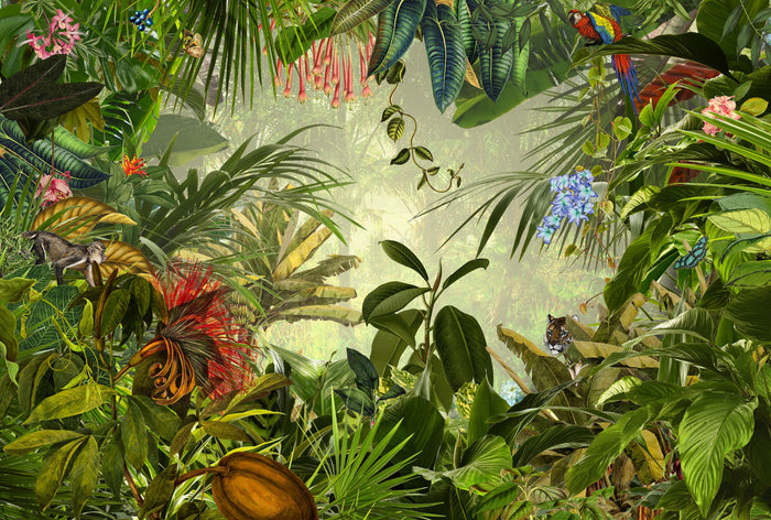 Into the Wild Mural Wallpaper - Custom Printed Mural Per Sqm